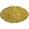 Ekena Millwork Southampton Ceiling Medallion, Hand-Painted Rich Gold, 16 1/2"OD x 2 3/8"P CM16SORGS - alternate 2